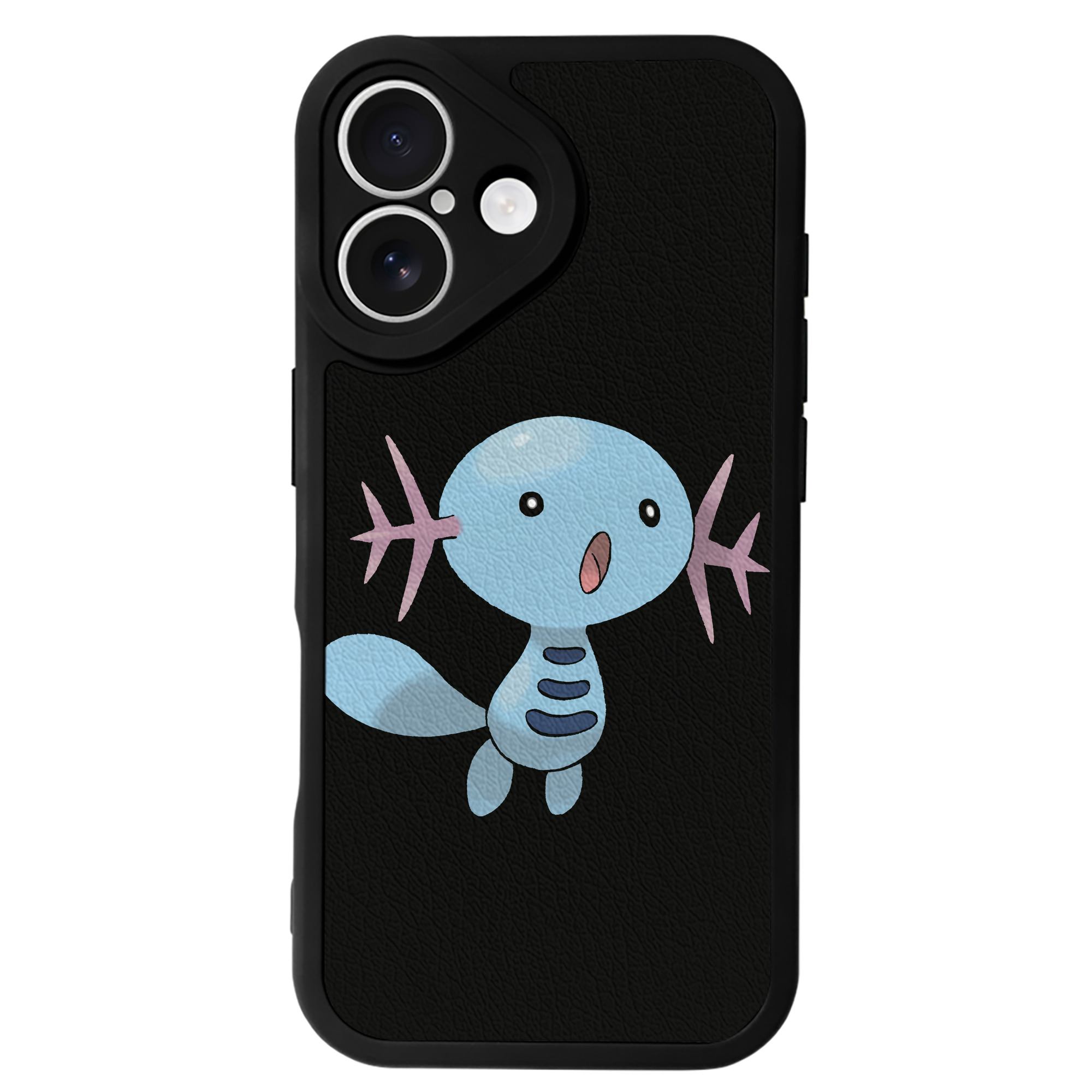 （画像用） ポケットモンスター Pokémon 【iPhone 16シリーズ対応】シリコンスマホケース（レザー調） 材質：シリコン